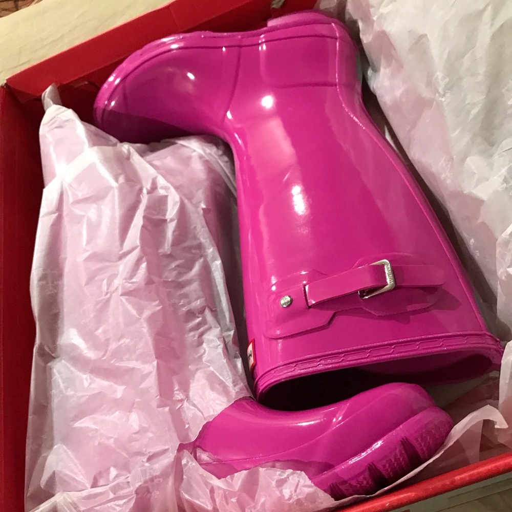 Hunter boots size 7